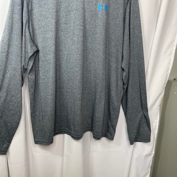 Under Armour women's XL extra light hoodie knit heat gear light weight gray - Picture 4 of 13